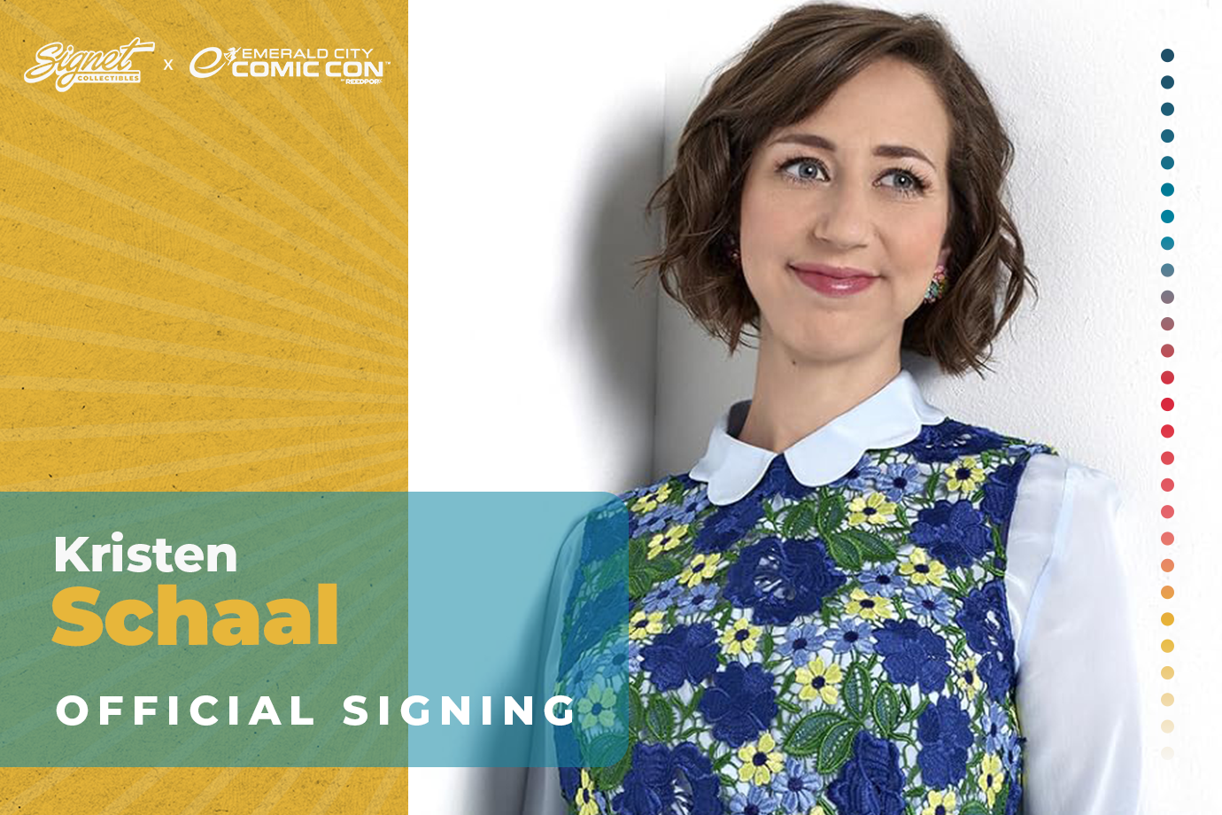 Kristen Schaal Autograph Pre-Order - ECCC