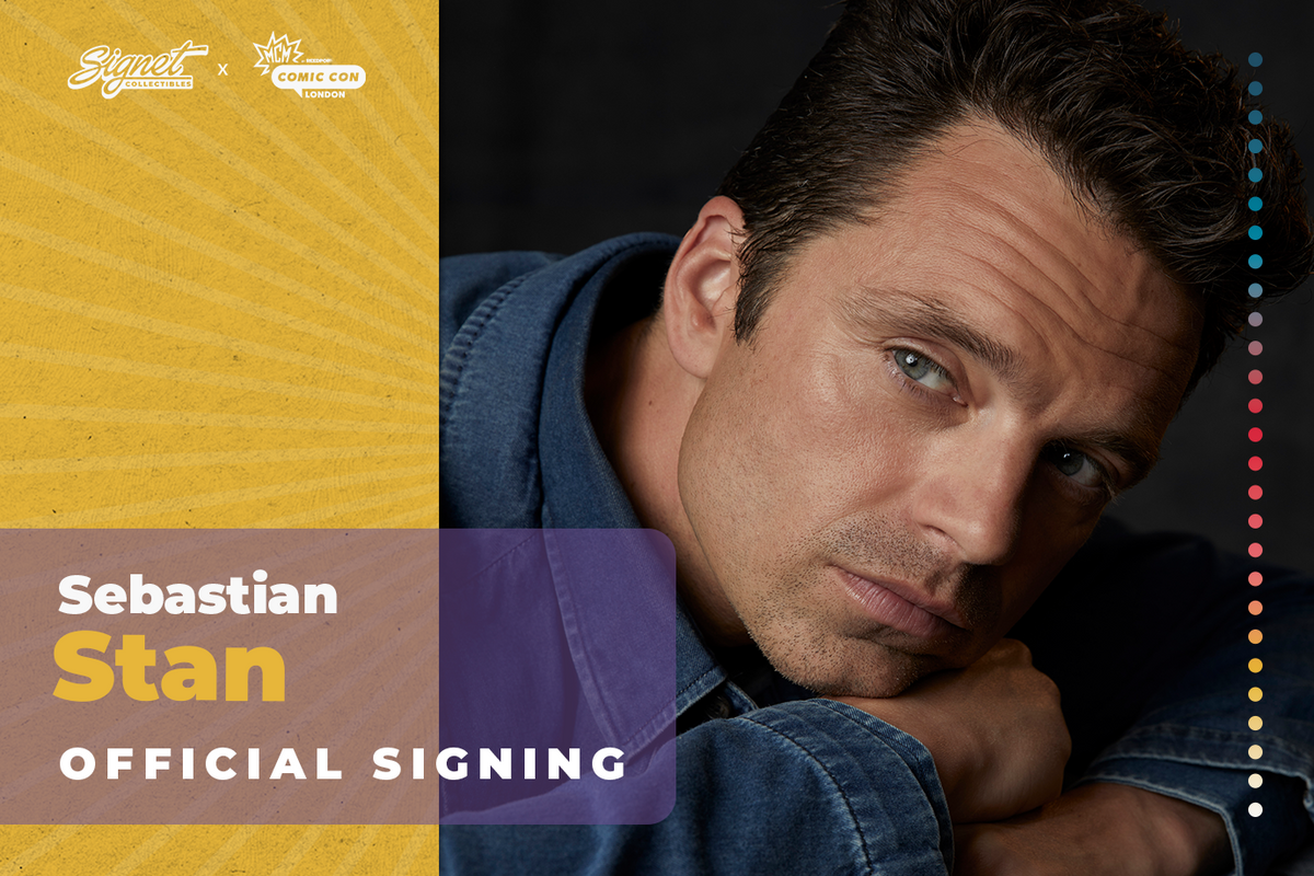 Sebastian Stan Drop-Off - New York Comic Con