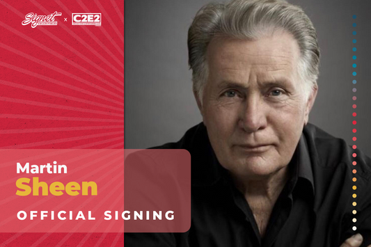 Martin Sheen Autograph Pre-Order - C2E2