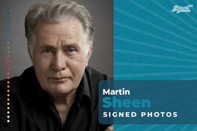 Martin Sheen Signed Photos