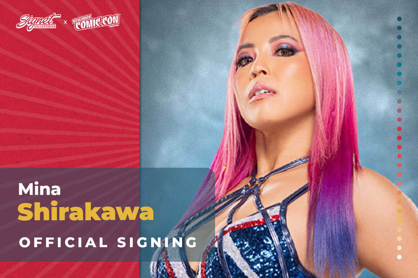 Mina Shirakawa Autograph Pre-Order - New York Comic Con