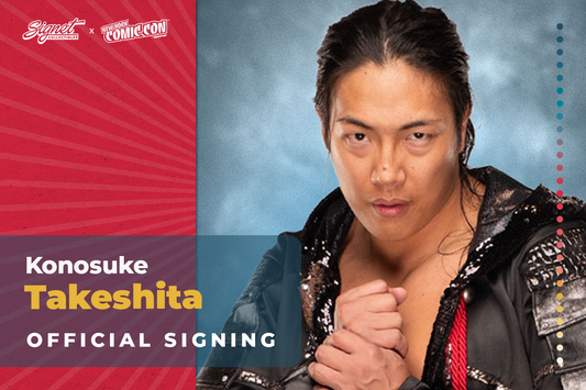 Konosuke Takeshita Autograph Pre-Order - New York Comic Con