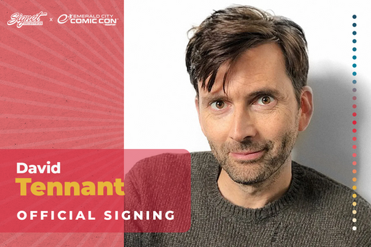 David Tennant Autograph Pre-Order - ECCC