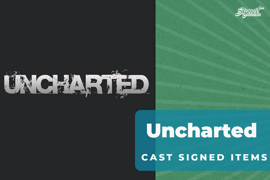Uncharted Cast Signed Photos