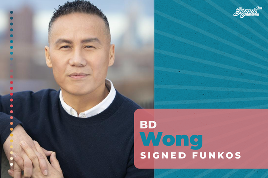 BD Wong Signed Funko Pops
